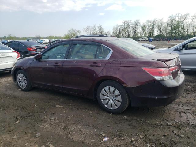Photo 2 from auction – 2011 HONDA ACCORD LX with VIN 1HGCP2F38BA019447