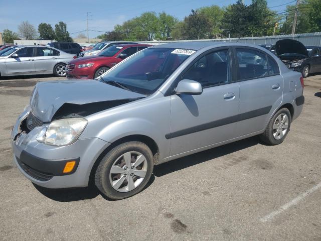 KIA RIO BASE 2009 with VIN KNADE223596505383 - Photo from auction