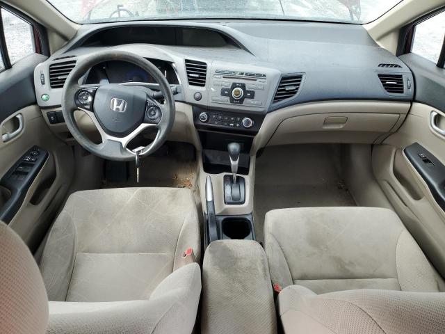 Photo 8 from auction – 2012 HONDA CIVIC LX with VIN 2HGFB2F5XCH572715
