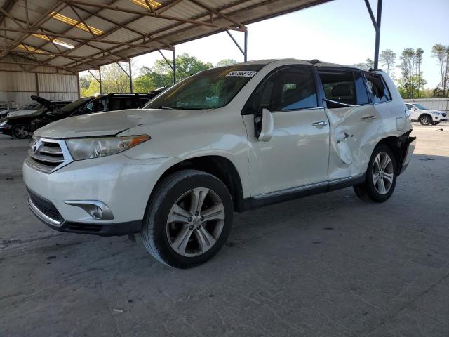 TOYOTA HIGHLANDER 2012 with VIN 5TDYK3EH1CS073781 - Photo from auction