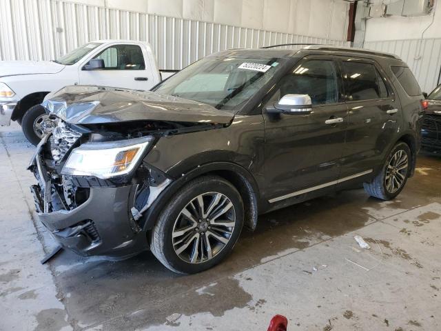 FORD EXPLORER P 2018 with VIN 1FM5K8HT5JGA77688 - Photo from auction