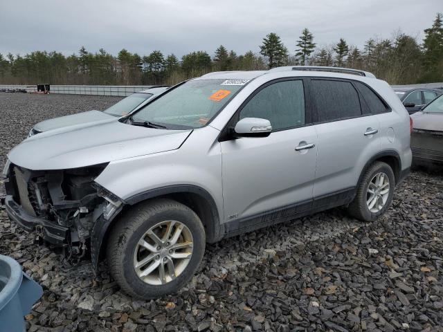 KIA SORENTO LX 2014 with VIN 5XYKTCA61EG450925 - Photo from auction