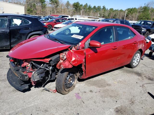 TOYOTA COROLLA L 2014 with VIN 2T1BURHE6EC124238 - Photo from auction