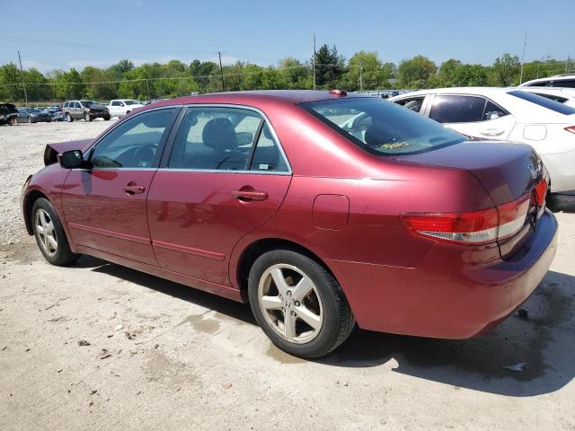 Photo 2 from auction – 2004 HONDA ACCORD EX with VIN 1HGCM56814A080261