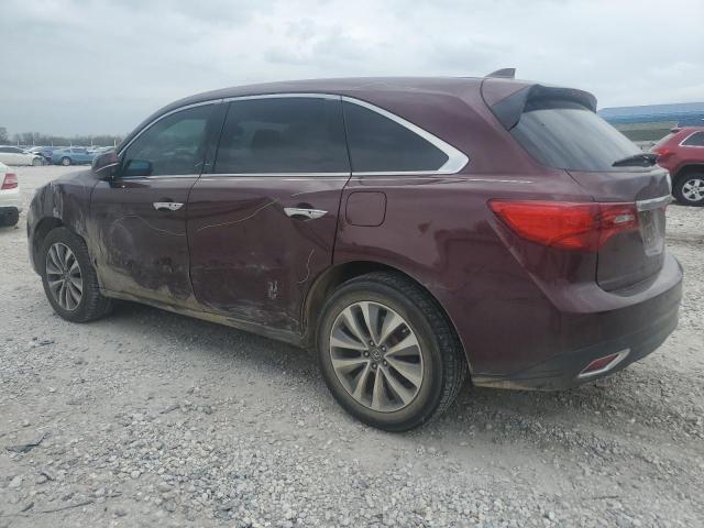Photo 2 from auction – 2015 ACURA MDX TECHNO with VIN 5FRYD4H42FB025190