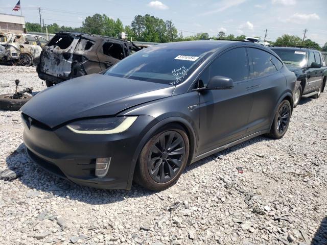 TESLA MODEL X 2016 with VIN 5YJXCBE25GF003757 - Photo from auction