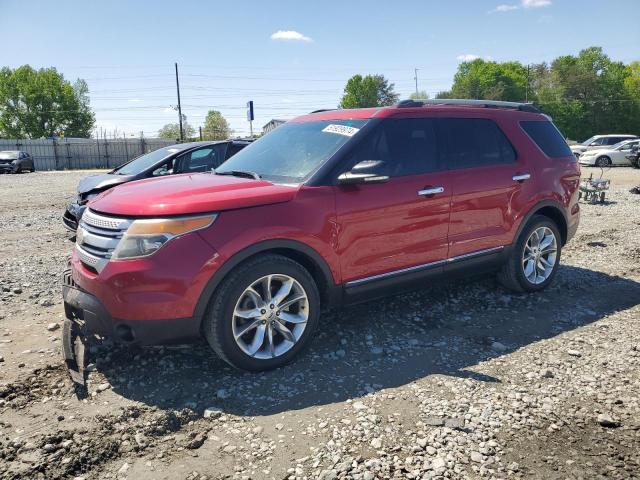 FORD EXPLORER X 2013 with VIN 1FM5K7D87DGB31718 - Photo from auction