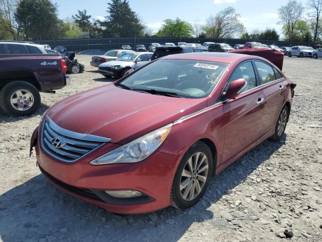 HYUNDAI SONATA SE 2014 with VIN 5NPEC4AC8EH904153 - Photo from auction