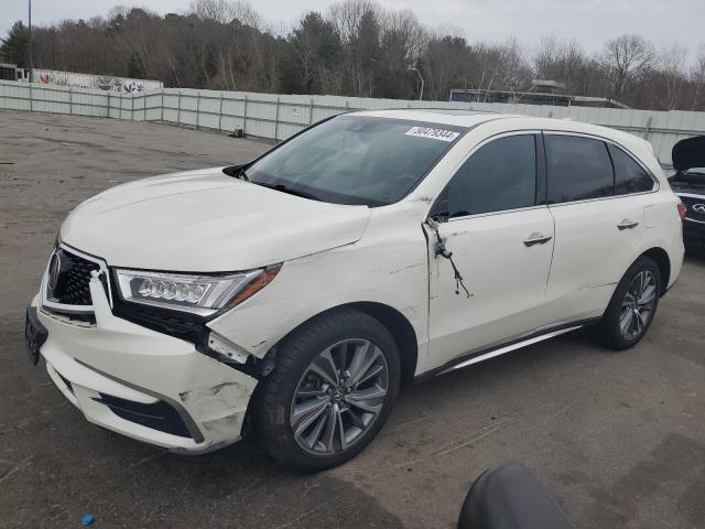 ACURA MDX TECHNO 2017 with VIN 5FRYD4H52HB010040 - Photo from auction