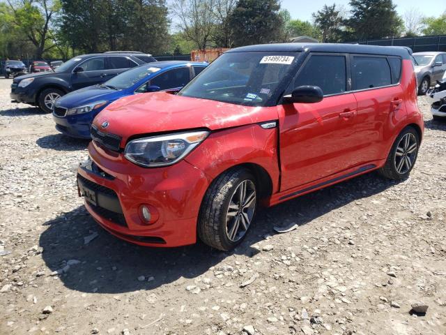 KIA SOUL + 2019 with VIN KNDJP3A55K7670908 - Photo from auction