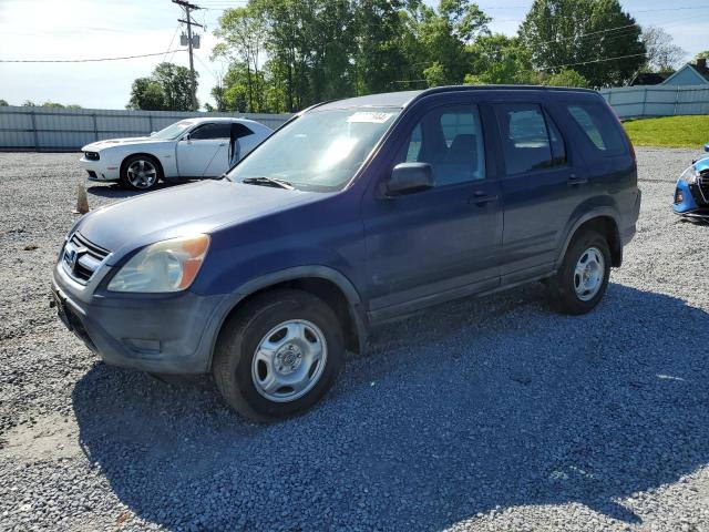 HONDA CR-V LX 2002 with VIN SHSRD78472U002885 - Photo from auction