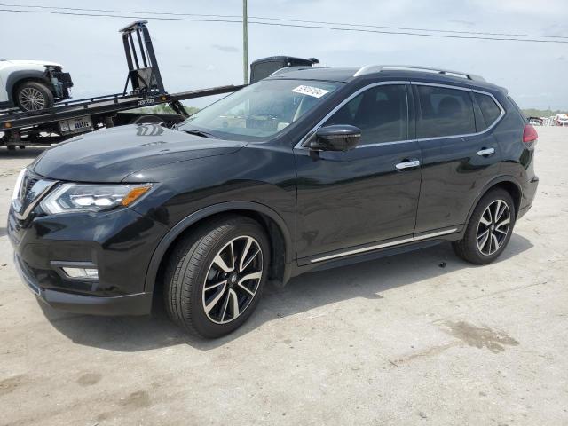 NISSAN ROGUE S 2017 with VIN 5N1AT2MT7HC744230 - Photo from auction