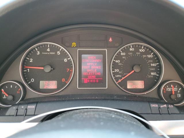 Photo 9 from auction – 2007 AUDI A4 2 with VIN WAUAF78E17A260548