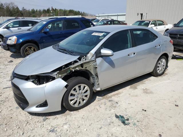 TOYOTA COROLLA L 2018 with VIN 2T1BURHE3JC048102 - Photo from auction