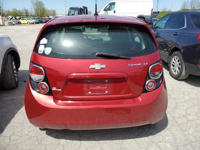 Photo 6 from auction – 2014 CHEVROLET SONIC LT with VIN 1G1JC6SHXE4236309