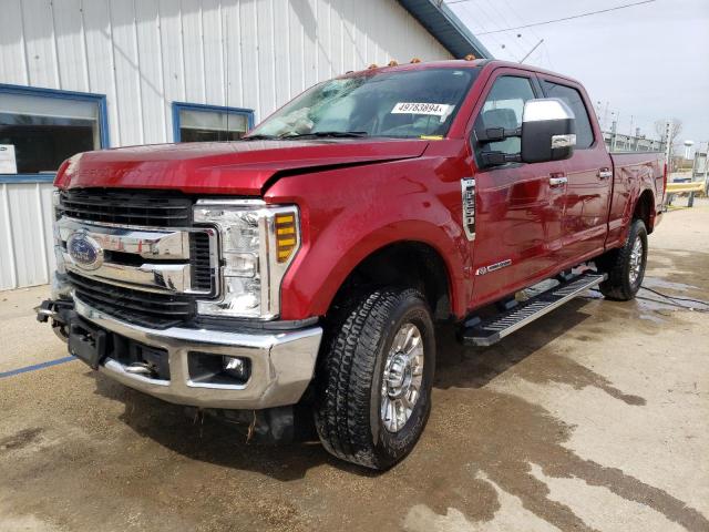 FORD F250 SUPER 2018 with VIN 1FT7W2BT1JEB26873 - Photo from auction