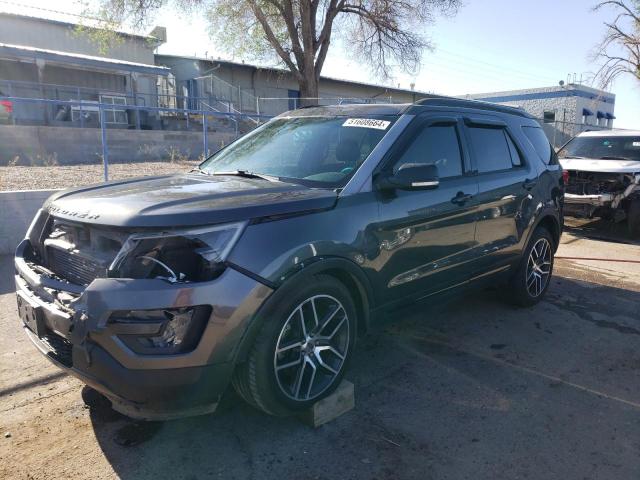 FORD EXPLORER S 2016 with VIN 1FM5K8GT7GGB18266 - Photo from auction