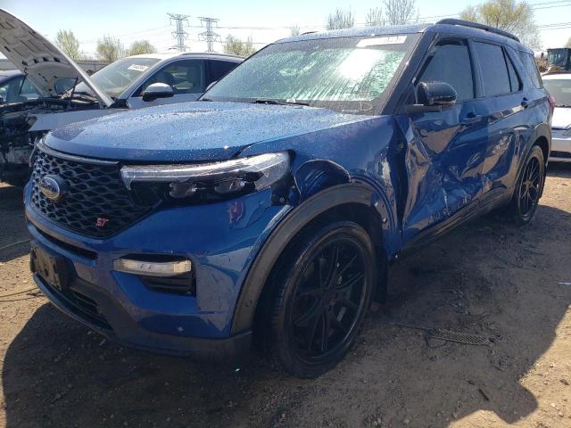 FORD EXPLORER S 2020 with VIN 1FM5K8GC1LGB39737 - Photo from auction