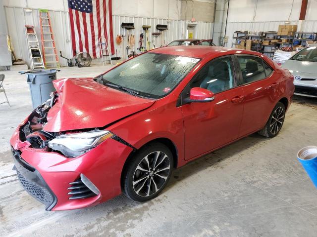 TOYOTA COROLLA L 2018 with VIN 5YFBURHE4JP790346 - Photo from auction