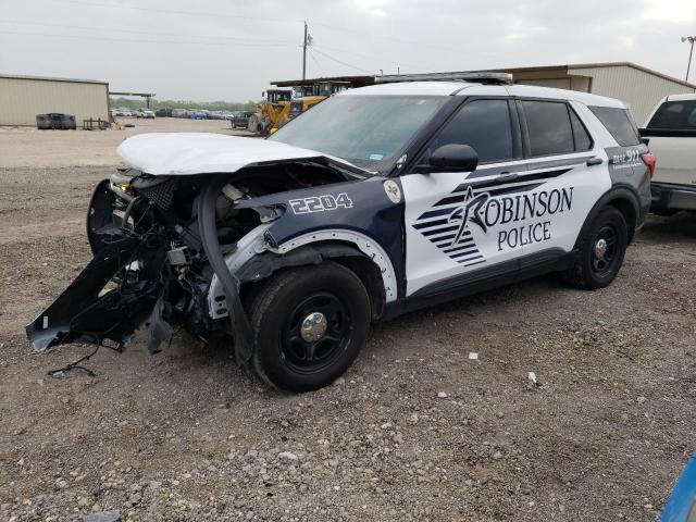 FORD EXPLORER P 2022 with VIN 1FM5K8AB9NGA20904 - Photo from auction