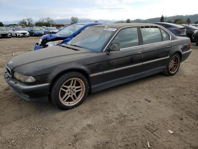BMW 740 IL 2000 with VIN WBAGH8340YDP12367 - Photo from auction