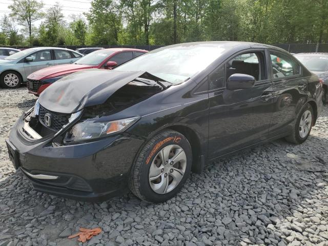 HONDA CIVIC LX 2014 with VIN 19XFB2F54EE037585 - Photo from auction