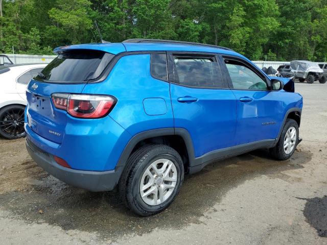 Фото 3 с аукциона – 2018 JEEP COMPASS SP с VIN 3C4NJDAB7JT248874