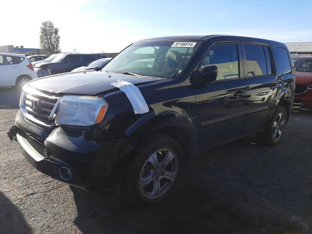 HONDA PILOT EX 2013 with VIN 5FNYF3H49DB040210 - Photo from auction