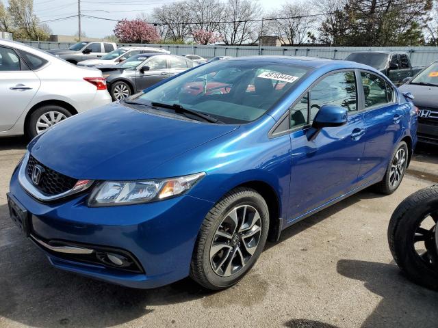 HONDA CIVIC EX 2013 with VIN 19XFB2F84DE071583 - Photo from auction