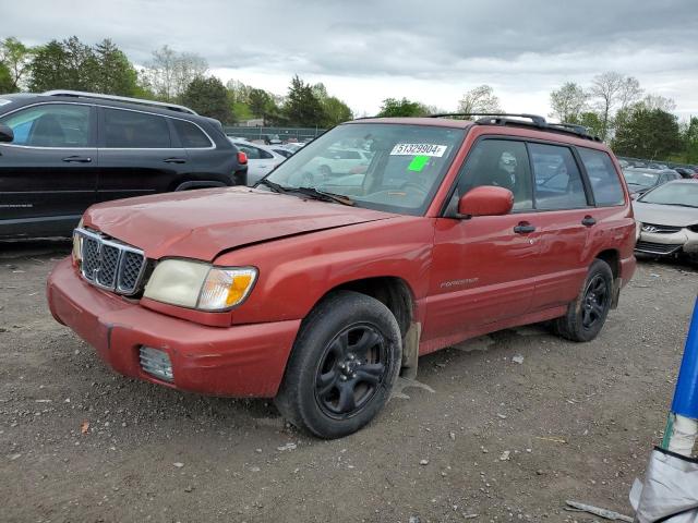 SUBARU FORESTER S 2001 with VIN JF1SF656X1H713035 - Photo from auction