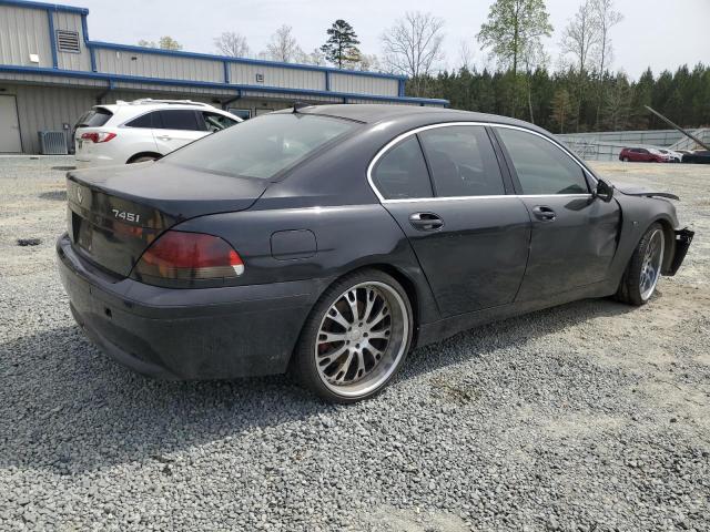 Photo 3 from auction – 2003 BMW 745 I with VIN WBAGL63423DP62005