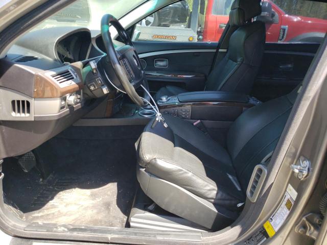 Photo 7 from auction – 2007 BMW 750 with VIN WBAHN83557DT68006