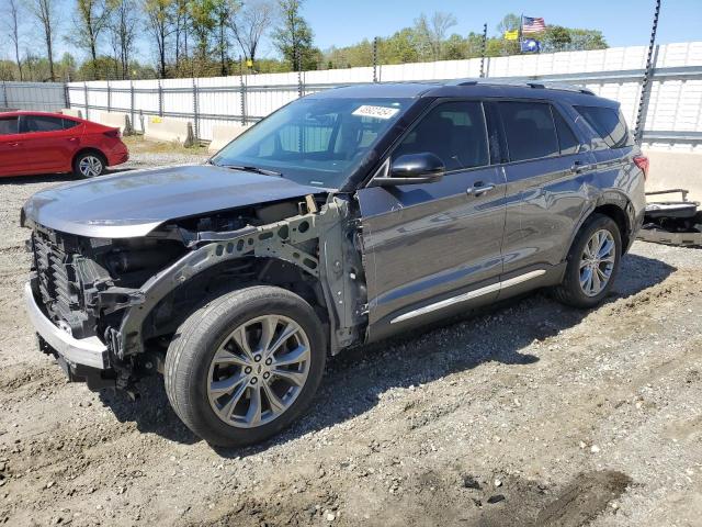 FORD EXPLORER L 2021 with VIN 1FMSK7FH1MGC45195 - Photo from auction