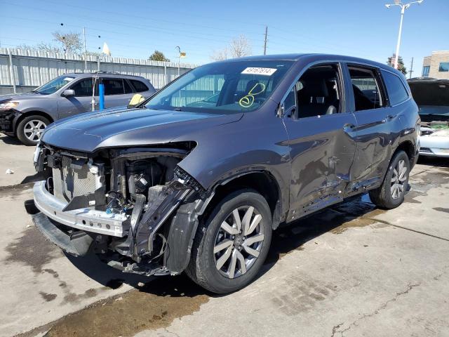 HONDA PILOT EXL 2019 with VIN 5FNYF6H52KB094293 - Photo from auction