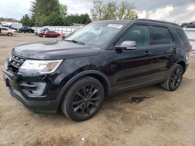 FORD EXPLORER X 2017 with VIN 1FM5K8D82HGA01955 - Photo from auction