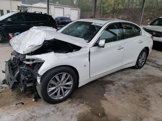 INFINITI Q50 BASE 2014 with VIN JN1BV7AP1EM683098 - Photo from auction