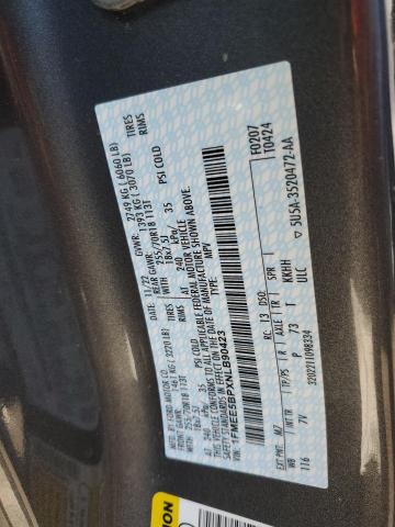 Photo 14 from auction – 2022 FORD BRONCO BAS with VIN 1FMEE5BPXNLB90423