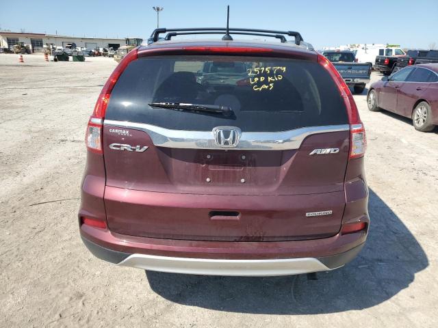 Photo 6 from auction – 2016 HONDA CR-V TOURI with VIN 5J6RM4H95GL062437