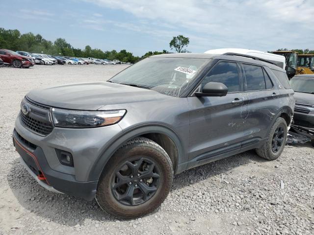 FORD EXPLORER T 2022 with VIN 1FMSK8JH0NGA54253 - Photo from auction
