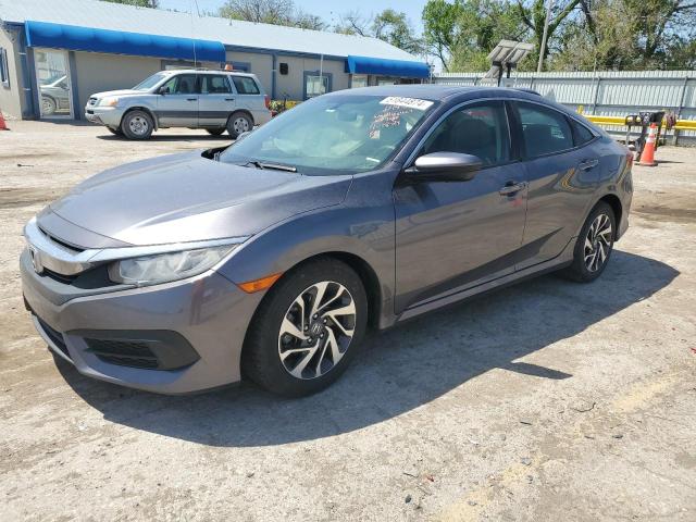 HONDA CIVIC EX 2017 with VIN 19XFC2F72HE070698 - Photo from auction