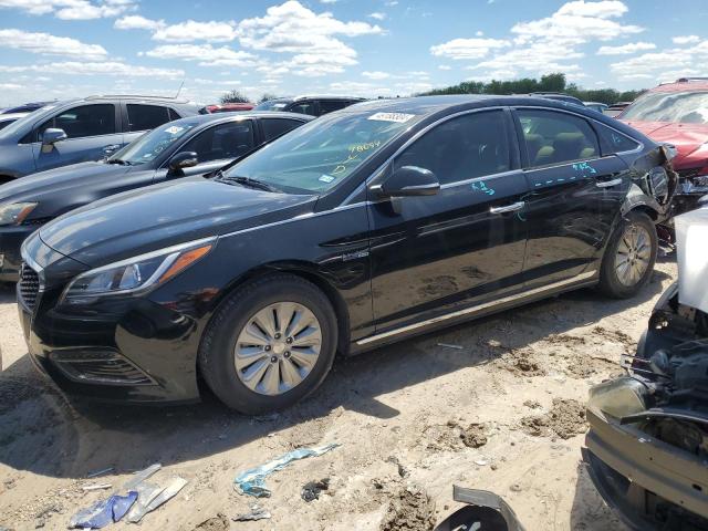 HYUNDAI SONATA HYB 2017 with VIN KMHE24L16HA044338 - Photo from auction