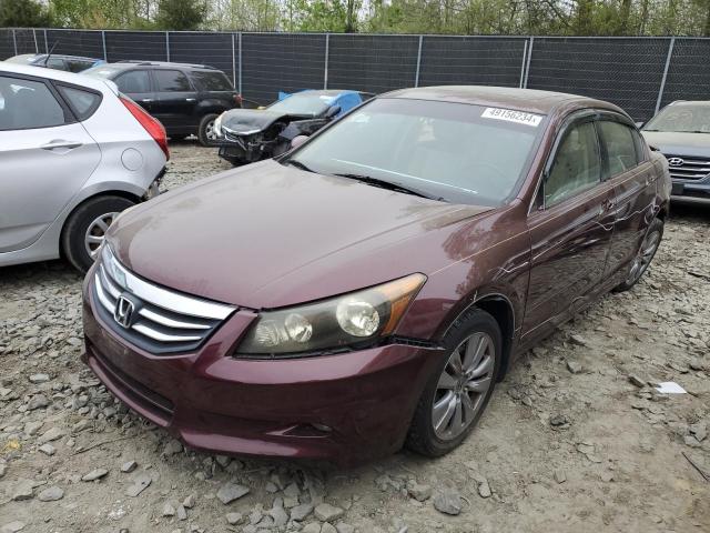 HONDA ACCORD EXL 2012 with VIN 1HGCP3F89CA036860 - Photo from auction