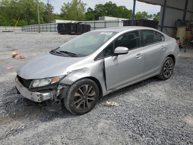 HONDA CIVIC EX 2014 مع رقم تعريف المركبة 19XFB2F86EE055600 - صورة من المزاد