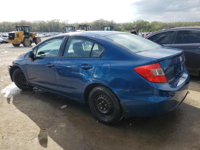 Photo 2 from auction – 2012 HONDA CIVIC LX with VIN 19XFB2F52CE035394