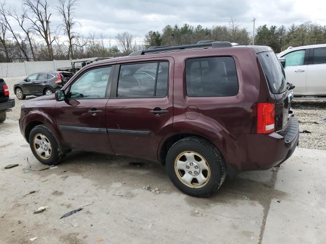 Photo 2 from auction – 2011 HONDA PILOT LX with VIN 5FNYF4H24BB074668