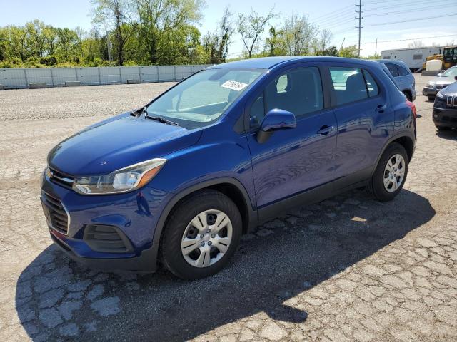 CHEVROLET TRAX LS 2017 with VIN 3GNCJKSBXHL171302 - Photo from auction