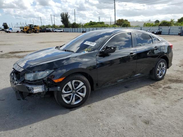 Photo 1 from auction – 2018 HONDA CIVIC LX with VIN 2HGFC2F59JH595378