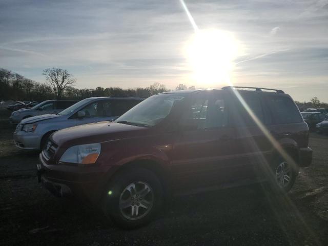 HONDA PILOT EXL 2005 with VIN 2HKYF18515H515123 - Photo from auction