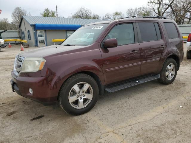 HONDA PILOT EXL 2011 with VIN 5FNYF4H50BB066075 - Photo from auction
