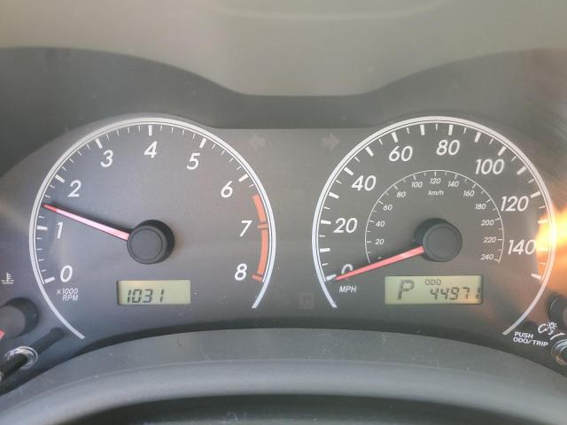 Photo 9 from auction – 2009 TOYOTA COROLLA BA with VIN 2T1BU40E39C040320